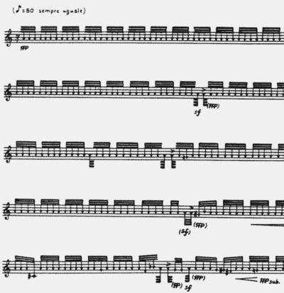 S. Sciarrino, da Come vengono prodotti gli incantesimi